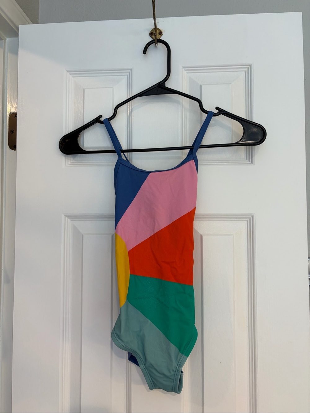Hanna Andersson Rainbow Sun Swimsuit Girls 6-7 One Piece